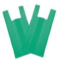 Sacolas Sacolinhas Plástica Verde Reciclada 15Kg