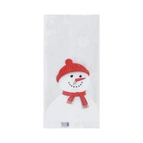Sacolas Transparentes Para Doces De Natal 10-100 Unidades Sacolas Plásticas Para Presentes E