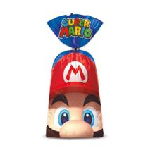 Sacolinha para Lembrancinha Festa Mario - 8 unidades - Cromus