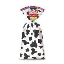 Sacolinha Plástica para Lembrancinha Festa Fazendinha Vaquinha- Pacote com 8 unidades