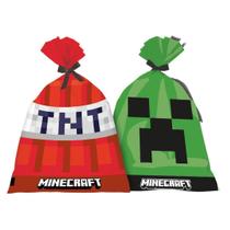 Sacolinha Surpresa E Lembrancinha Minecraft 14X25CM C/08UN
