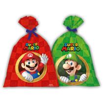 Sacolinha Surpresa Lembrancinha Super Mario Bros - 08 unid