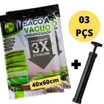 Sacos A Vácuo Tamanhos Diferentes Com Bomba Sucção De Guarda Roupa Para Viagem Organização Mala