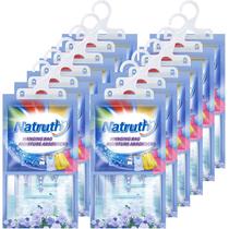 Sacos absorventes de umidade NATRUTH, pacote com 12 unidades, pendurados em linho fresco