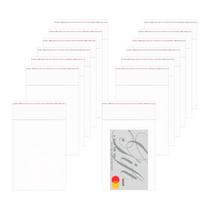 Sacos adesivos de celofane BornFeel 3x4cm 1mil 1000 unidades