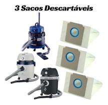 Sacos Aspirador De Pó Descartável Arno Ar12 H2po C/ 3UN