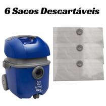 Sacos Aspirador De Pó Electrolux tipo Flex C/6UN