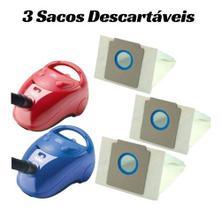 Sacos Aspirador Pó Descartável Arno Triton 1300 1400 C/ 3UN