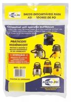 Sacos Aspirador Pó Electrolux Flex1400 Awd01 Aqp20 Gt3000 Kit com 3 unidades - Envio em 24 hs