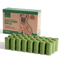 Sacos biodegradáveis para cocô de cachorro ATIFBOP 360 unidades perfumados 3L