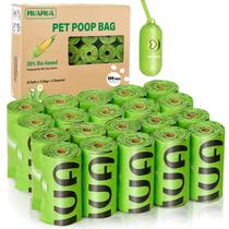 Sacos biodegradáveis para cocô de cachorro MUAMUA 300 unidades com dispensador Sacos biodegradáveis para cocô de cachorro MUAMUA 300 unidades com dispensador