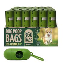 Sacos biodegradáveis para cocô de cachorro Reli. Com suporte de 360 unidades Sacos biodegradáveis para cocô de cachorro Reli. Com suporte de 360 unidades