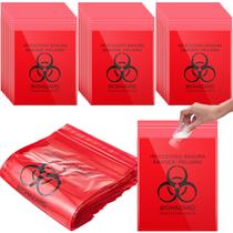 Sacos Biohazard Geyoga Red 28 x 38 cm 500 peças Sacos Biohazard Geyoga Red 28 x 38 cm 500 peças