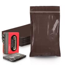 Sacos com zíper PUREVACY Amber 10x15cm Pacote de 100% polietileno (3 mil)