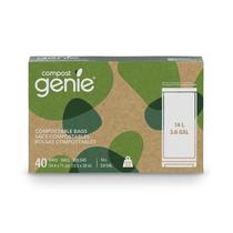 Sacos compostáveis Compost Genie 14L 40 unidades para resíduos alimentares