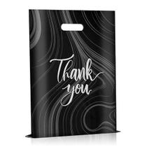 Sacos de agradecimento de plástico DjinnGlory Pink 12x15in, pacote com 100