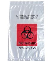 Sacos de amostras de risco biológico Daarcin 6 x 9 pol/15 x 25 cm com bolso 500 unidades