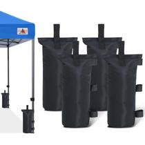 Sacos de areia Canopy ABCCANOPY Extra Large 68 kg, pacote com 4 unidades, pretos