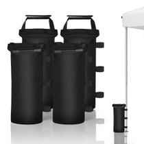 Sacos de areia Canopy Weights de 51 kg para tenda dobrável Canopy, pacote com 4 Sacos de areia Canopy Weights de 51 kg para tenda dobrável Canopy, pacote com 4