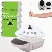 Sacos de areia para gatos AWohh, pacote com 180, 64 x 40 cm, cordão