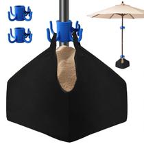 Sacos de areia preenchíveis Henkgo com ganchos e pesos de guarda-chuva ao ar livre