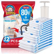 Sacos de armazenamento a vácuo BoxLegend com bomba manual 12 Combo