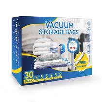 Sacos de armazenamento a vácuo Simple Deluxe, pacote com 30 unidades com bomba manual