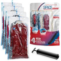 Sacos de armazenamento a vácuo Spacesaver Hanging (pacote com 4)
