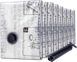 Sacos de armazenamento a vácuo SUOCO 8 Medium com bomba manual