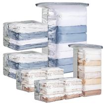 Sacos de armazenamento a vácuo TAILINK Cube Combo, pacote com 8 (3 Jumbo+5 médios)