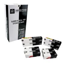 Sacos de armazenamento de alimentos 24/7 BAGS Slider & Seal Top 270 Count