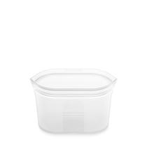 Sacos de armazenamento de alimentos Zip Top Small Dish Silicone Frost