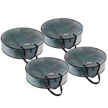 Sacos de armazenamento de grinaldas VENO 24" Clear, pacote com 4 unidades com zíper