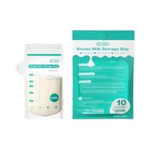 Sacos De Armazenamento De Leite Materno Descartáveis de 150ml, 10/30/100 Unidades, Sacos De