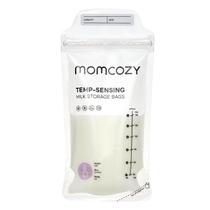 Sacos de Armazenamento de Leite Materno Momcozy - 50 Unidades de 180ml com Sensor de Temperatura Sacos de Armazenamento de Leite Materno Momcozy - 50 Unidades de 180ml com Sensor de Temperatura
