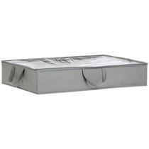 Sacos de armazenamento embaixo da cama Amazon Basics, pacote com 2 unidades, cinza Sacos de armazenamento embaixo da cama Amazon Basics, pacote com 2 unidades, cinza