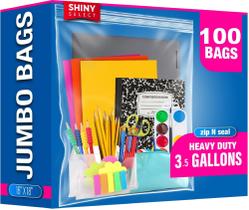 Sacos de armazenamento SHINY SELECT Mega Pack XLarge 13,25 L, 100 unidades Sacos de armazenamento SHINY SELECT Mega Pack XLarge 13,25 L, 100 unidades