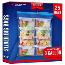 Sacos de armazenamento Slider SHINY SELECT Extra Large 11,4 L, pacote com 25 Sacos de armazenamento Slider SHINY SELECT Extra Large 11,4 L, pacote com 25