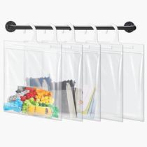 Sacos de armazenamento suspensos, com gancho grande, 33 x 41 cm, pacote com 24 Sacos de armazenamento suspensos, com gancho grande, 33 x 41 cm, pacote com 24