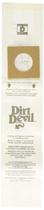 Sacos de aspirador Hoover Dirt Devil Type D, pacote com 3