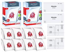 Sacos de aspirador Miele FJM AirClean 3D Efficiency x8