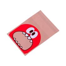 Sacos De Biscoitos De Monstro Em Estilo Cartoon Para Crianças, 100 Unidades, Sacos Autoadesivos Para Sacos De Biscoitos De Monstro Em Estilo Cartoon Para Crianças, 100 Unidades, Sacos Autoadesivos Para