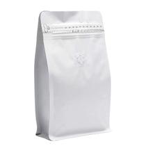 Sacos de café Merryseason 16 oz/454g de papel kraft branco x100