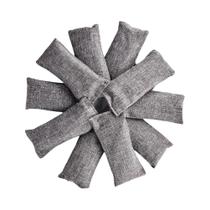 Sacos De Carvão Ativado De Bambu 10pcs Purificação Do Ar Absorvedor De Odor Resistente À Umidade
