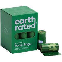 Sacos de cocô de cachorro Earth Rated 270 unidades com aroma de lavanda Sacos de cocô de cachorro Earth Rated 270 unidades com aroma de lavanda