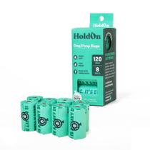 Sacos de cocô de cachorro HoldOn, sem perfume, à prova de vazamentos e resistentes a rasgos