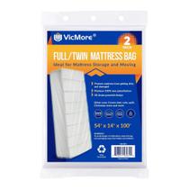 Sacos de colchão VICMORE Full XL/Twin XL Heavy-Duty 1,5 mil, pacote com 2