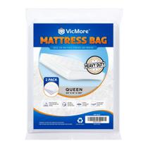Sacos de colchão VICMORE, pacote com 2 unidades de plástico pesado Queen 4 Mil