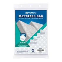 Sacos de colchão VICMORE Twin Heavy-Duty Plastic, pacote com 2