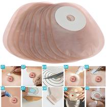Sacos De Colostomia Descartáveis para Ostomia, Bolsa Única Drenável, 10 Peças, Sistema De Uma